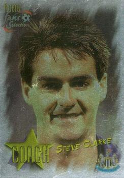 1999 Futera Newcastle United Fans' Selection - Foil #95 Steve Clarke Front