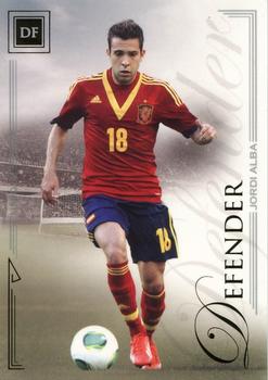2014 Futera Unique World Football #9 Jordi Alba Front
