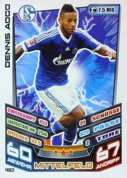 2013-14 Topps Match Attax Bundesliga Extra #492 Dennis Aogo Front