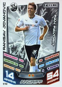 2013-14 Topps Match Attax Bundesliga Extra #572 Ranisav Jovanovic Front