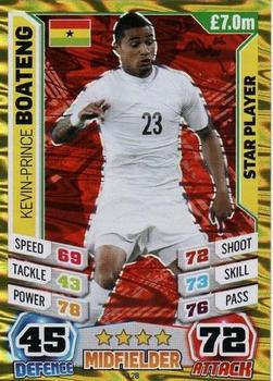 2014 Topps Match Attax England World Cup #128 Kevin-Prince Boateng Front
