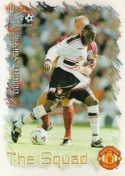 1999 Futera Manchester United Fans' Selection #34 Dwight Yorke Front
