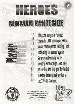 1999 Futera Manchester United Fans' Selection #59 Norman Whiteside Back