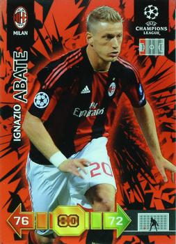 2010-11 Panini Adrenalyn XL UEFA Champions League Update Edition #NNO Ignazio Abate Front