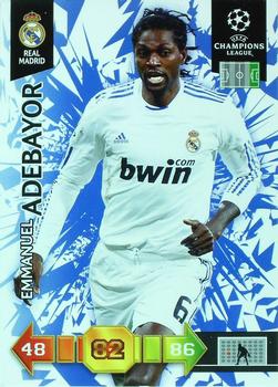 2010-11 Panini Adrenalyn XL UEFA Champions League Update Edition #NNO Emmanuel Adebayor Front
