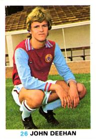 1977-78 FKS Publishers Soccer Stars #26 John Deehan Front