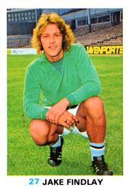1977-78 FKS Publishers Soccer Stars #27 Jake Findlay Front