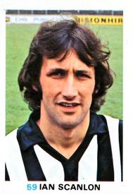 1977-78 FKS Publishers Soccer Stars #59 Ian Scanlon Front