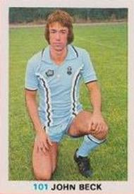 1977-78 FKS Publishers Soccer Stars #101 John Beck Front