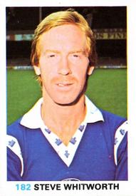 1977-78 FKS Publishers Soccer Stars #182 Steve Whitworth Front