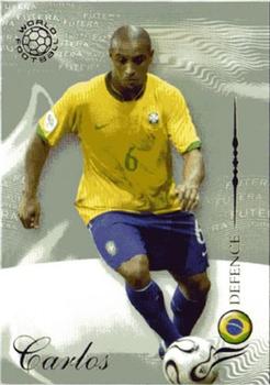 2007 Futera World Football Foil #22 Roberto Carlos Front