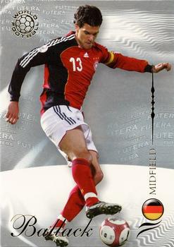 2007 Futera World Football Foil #66 Michael Ballack Front