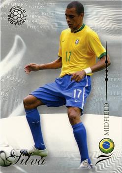2007 Futera World Football Foil #119 Gilberto Silva Front