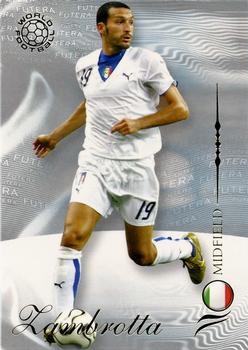 2007 Futera World Football Foil #129 Gianluca Zambrotta Front