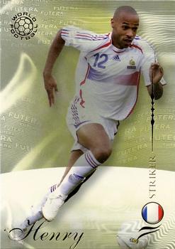 2007 Futera World Football Foil #155 Thierry Henry Front
