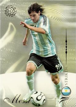2007 Futera World Football Foil #165 Lionel Messi Front