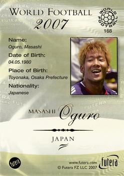 2007 Futera World Football Foil #168 Masashi Oguro Back