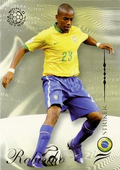 2007 Futera World Football Foil #174 Robinho Front