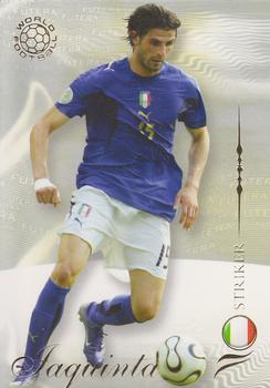 2007 Futera World Football Foil #156 Vincenzo Iaquinta Front