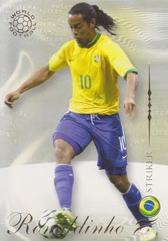 2007 Futera World Football Foil #175 Ronaldinho Front