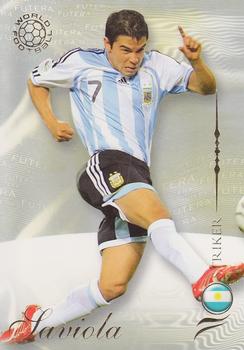 2007 Futera World Football Foil #180 Javier Saviola Front