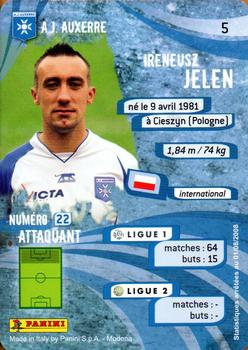 2009 Panini Foot Cards #5 Ireneusz Jelen Back