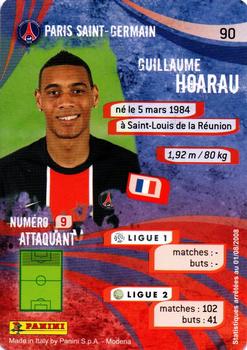 2009 Panini Foot Cards #90 Guillaume Hoarau Back