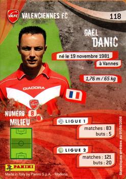 2009 Panini Foot Cards #118 Gaël Danic Back