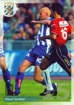 2003 Card Cabinet Allsvenskan #70 Mikael Sandklef Front