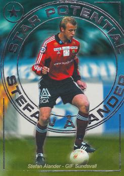 2003 Card Cabinet Allsvenskan - Star Potential #11 Stefan Ålander Front