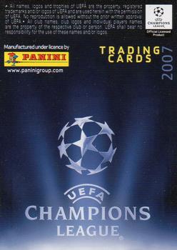 2007 Panini UEFA Champions League #92 Hasan Sas Back