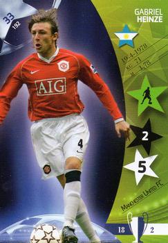 2007 Panini UEFA Champions League #33 Gabriel Heinze Front