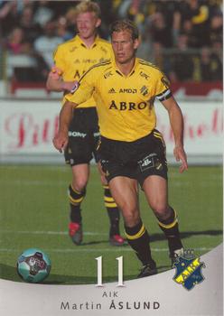 2004 Card Cabinet Allsvenskan #7 Martin Aslund Front