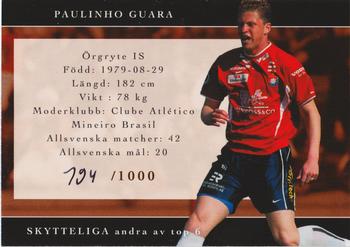 2004 Card Cabinet Allsvenskan - Skytteliga #2 Paulinho Guara Back