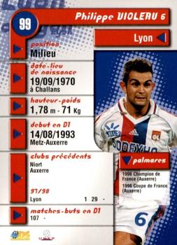 1998-99 DS France #99 Philippe Violeau Back
