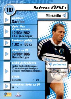 1998-99 DS France #107 Andreas Köpke Back