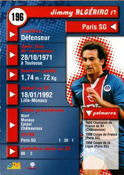 1998-99 DS France #196 Jimmy Algerino Back