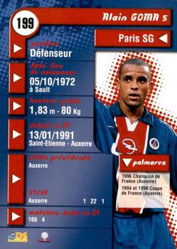 1998-99 DS France #199 Alain Goma Back