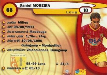 1999-00 DS France Foot #68 Daniel Moreira Back