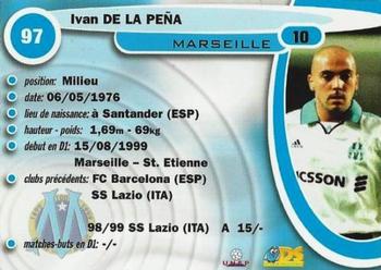 1999-00 DS France Foot #97 Ivan De la Pena Back