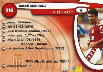 1999-00 DS France Foot #116 Rafael Marquez Back