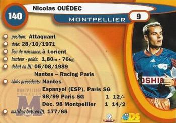 1999-00 DS France Foot #140 Nicolas Ouedec Back