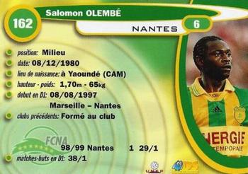 1999-00 DS France Foot #162 Salomon Olembe Back