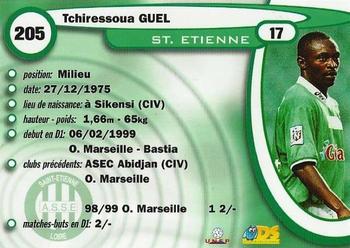 1999-00 DS France Foot #205 Tchiressoua Guel Back