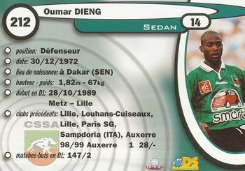1999-00 DS France Foot #212 Oumar Dieng Back