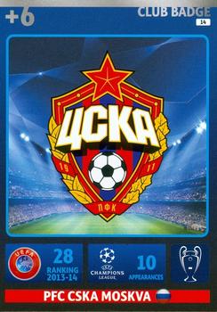 2014-15 Panini Adrenalyn XL UEFA Champions League #14 PFC CSKA Moskva Front