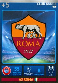 2014-15 Panini Adrenalyn XL UEFA Champions League #24 AS Roma Front