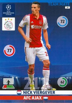2014-15 Panini Adrenalyn XL UEFA Champions League #29 Nick Viergever Front