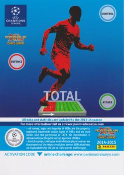 2014-15 Panini Adrenalyn XL UEFA Champions League #118 Filipe Luis Back