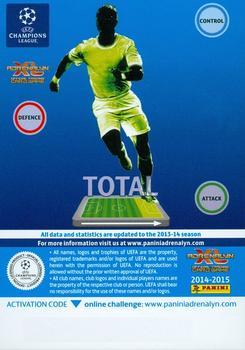 2014-15 Panini Adrenalyn XL UEFA Champions League #239 Luiz Adriano Back
